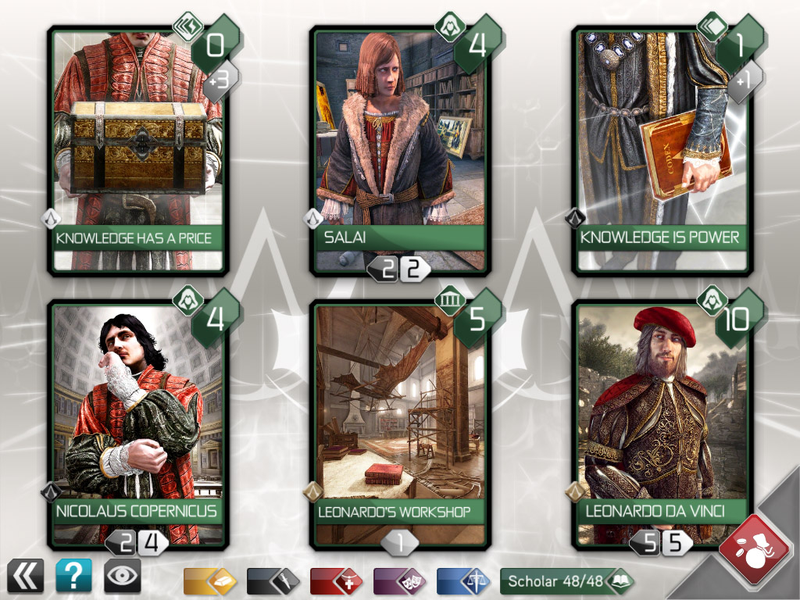 Illustration for article titled Assassin's Creed Recollection Brings Deep Card-Based Strategy Assassination to the iPad